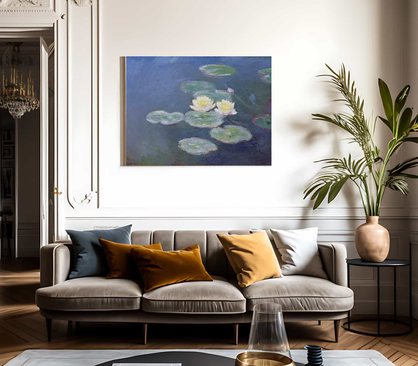 Nympheas Sun Effects By Claude Monet Phoenix 4x3