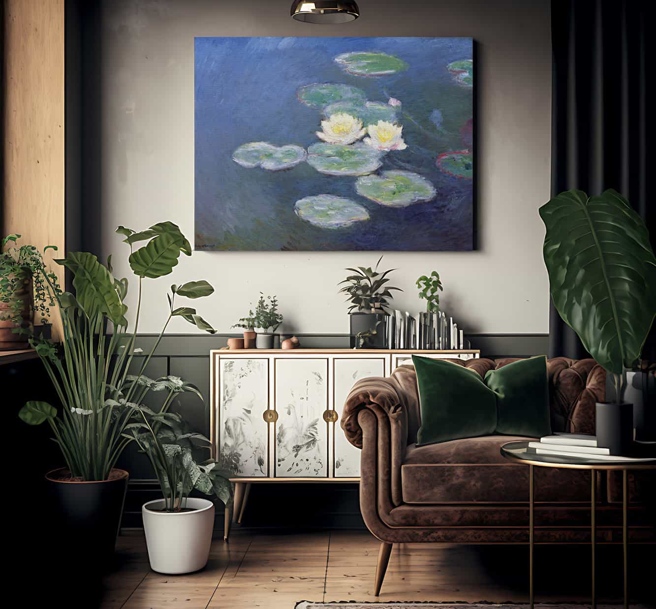 Nympheas Sun Effects By Claude Monet Phoenix 4x3