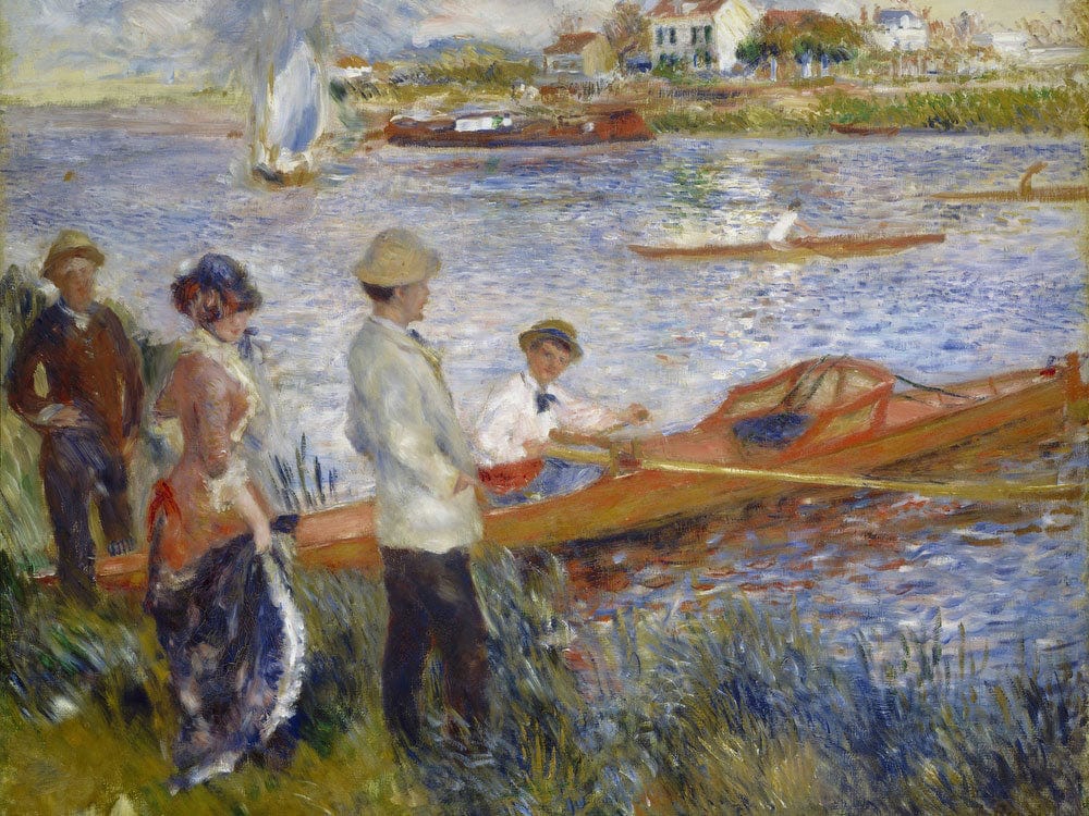 Oarsmen At Chatou By Pierre Auguste Renoir Phoenix 4x3