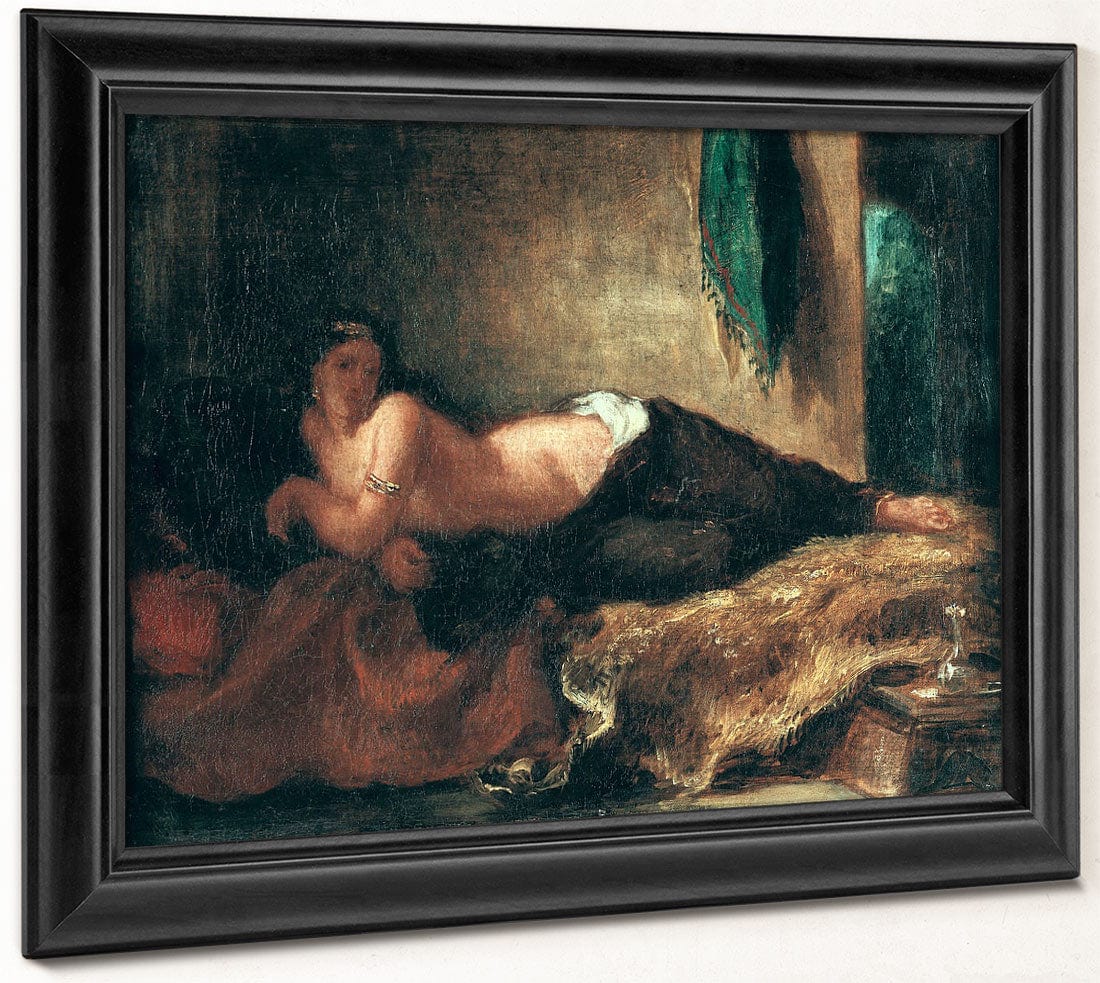 Odalisque By Ferdinand Victor Eugene Delacroix Phoenix 4x3