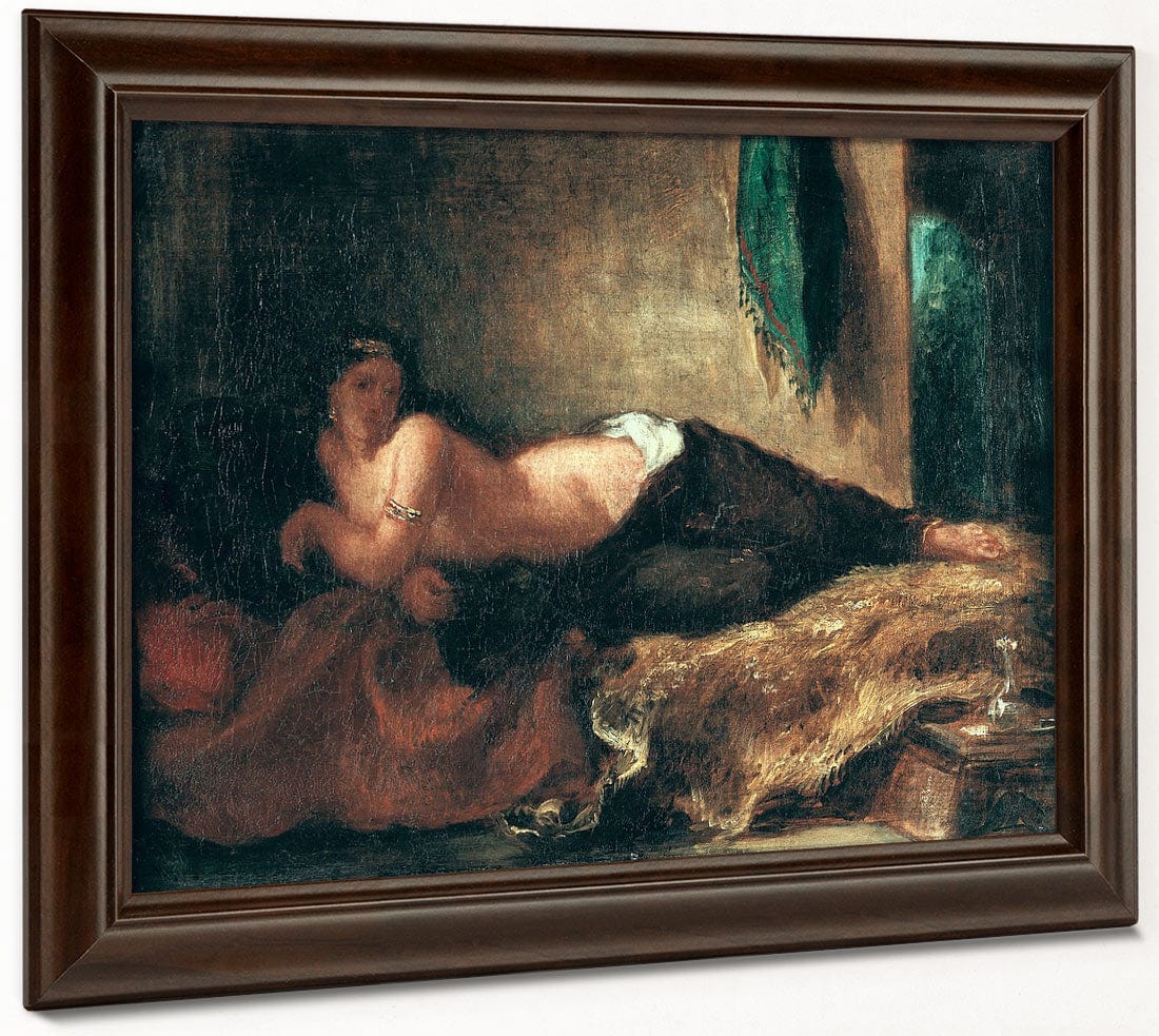 Odalisque By Ferdinand Victor Eugene Delacroix Phoenix 4x3