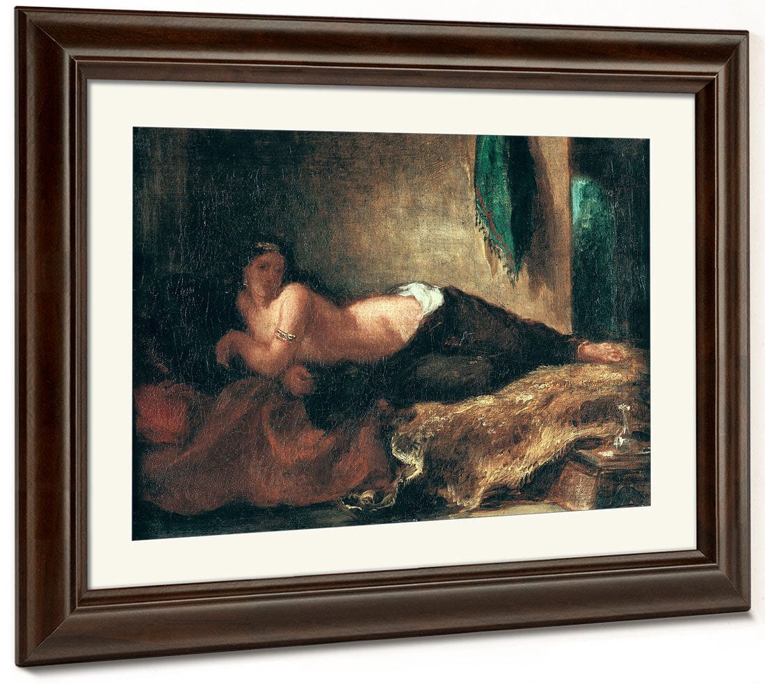 Odalisque By Ferdinand Victor Eugene Delacroix Phoenix 4x3