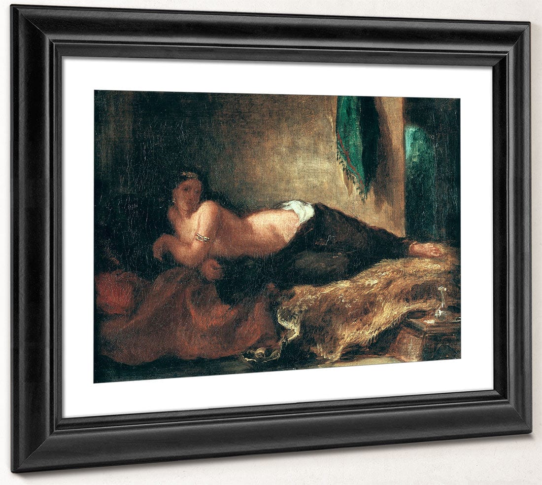 Odalisque By Ferdinand Victor Eugene Delacroix Phoenix 4x3