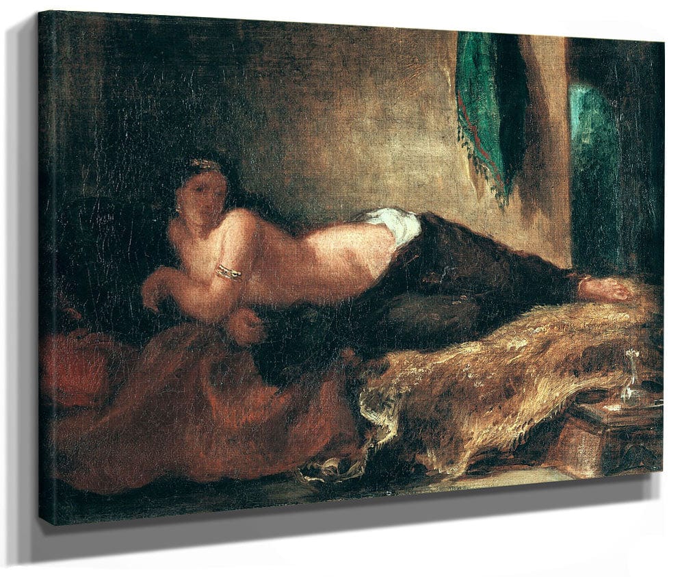 Odalisque By Ferdinand Victor Eugene Delacroix Phoenix 4x3