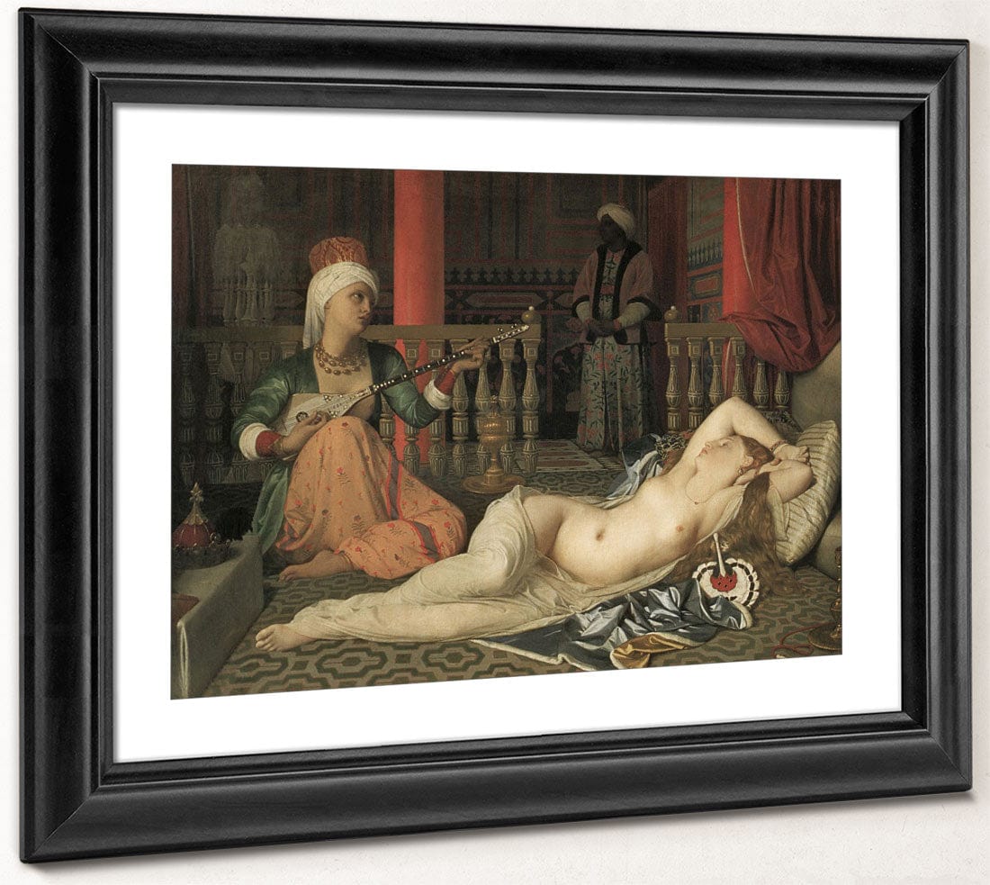 Odalisque With A Slave By Jean Auguste Dominique Ingres Phoenix 4x3