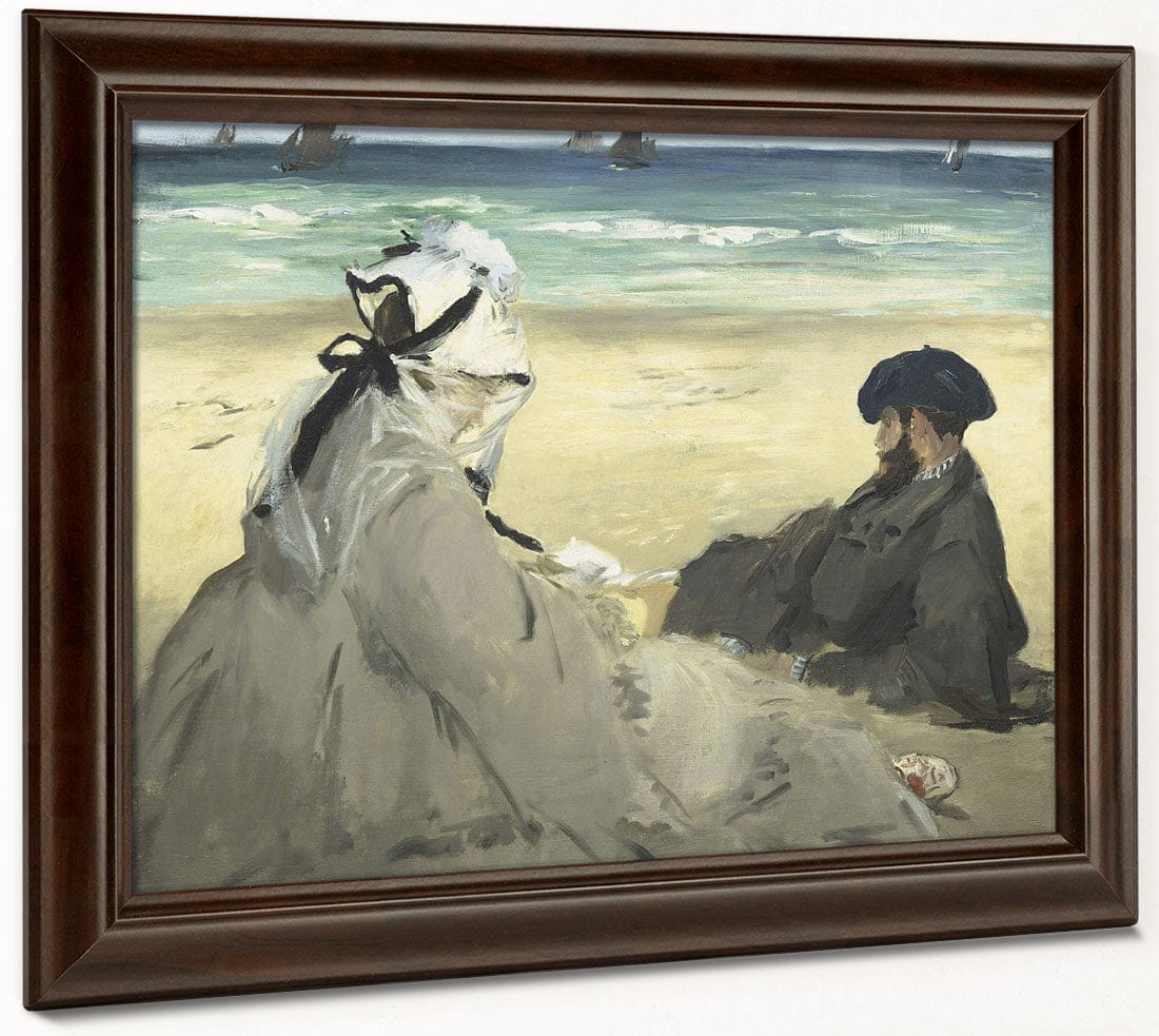 On The Beach 1 By Edouard Manet Phoenix 4x3