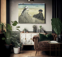 On The Beach 1 By Edouard Manet Phoenix 4x3