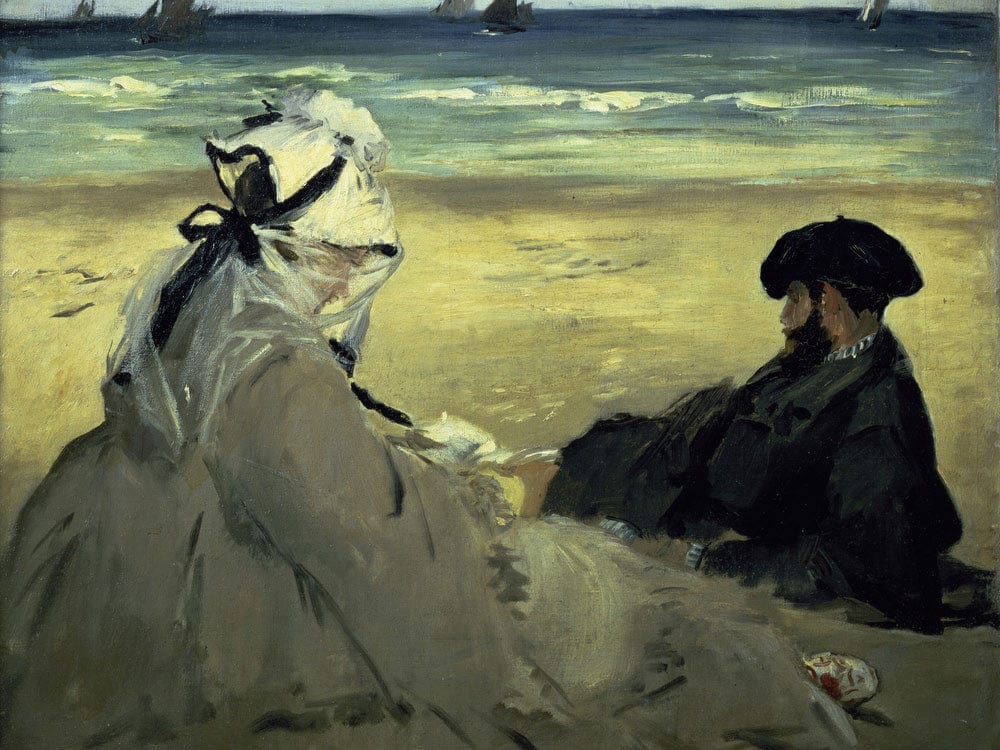 On The Beach By Edouard Manet Phoenix 4x3