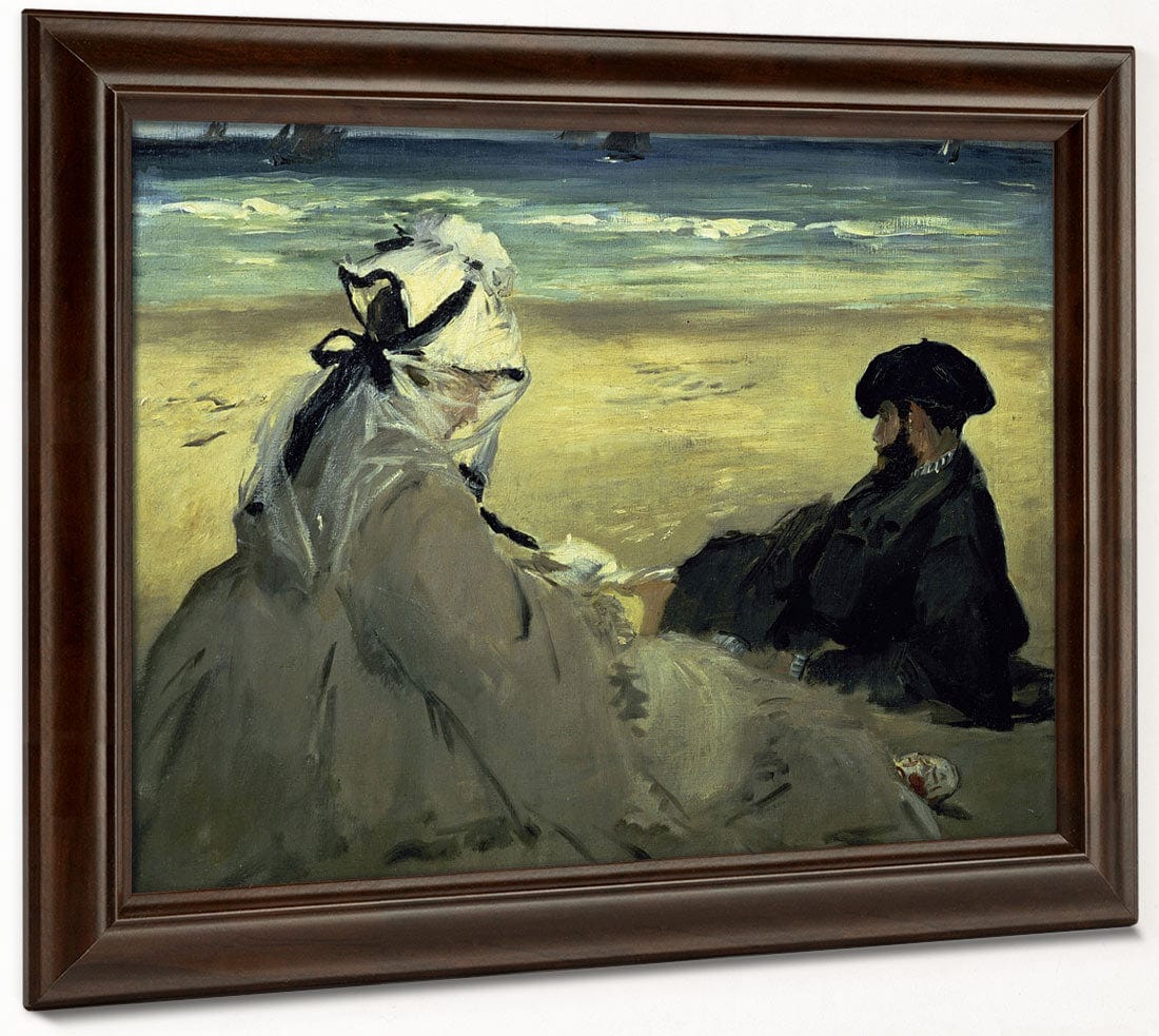 On The Beach By Edouard Manet Phoenix 4x3