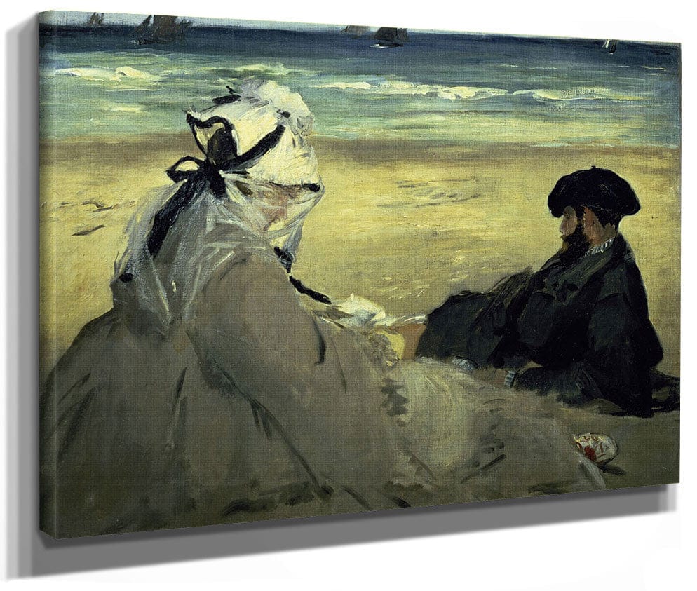 On The Beach By Edouard Manet Phoenix 4x3
