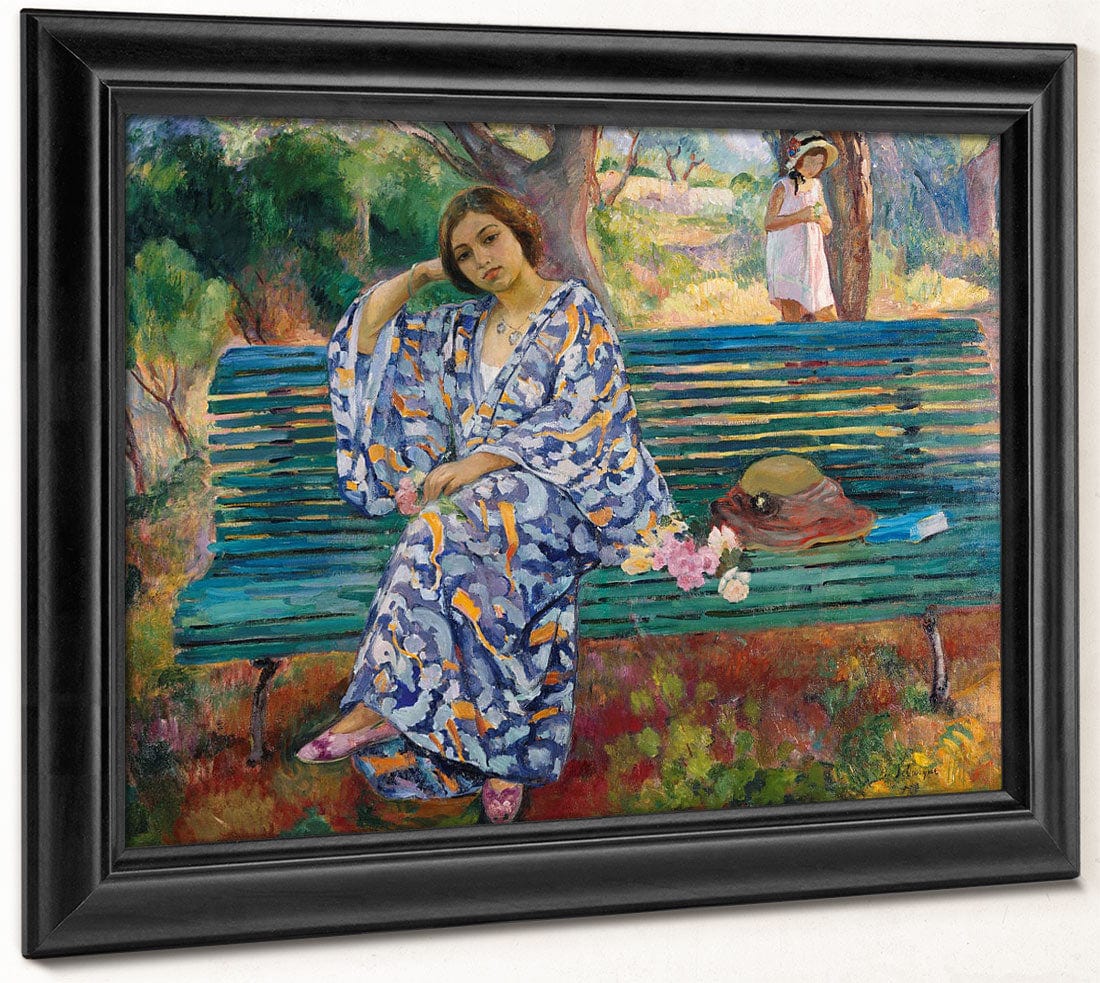 On The Green Bank, Sanary By Henri Lebasque Phoenix 4x3