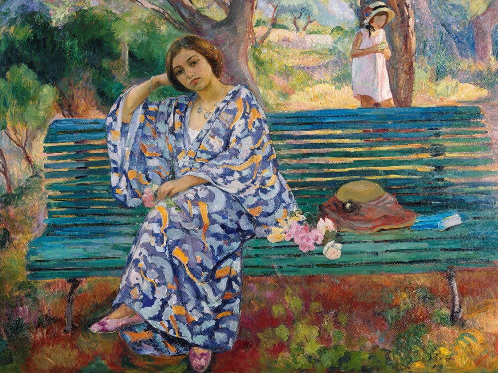 On The Green Bank, Sanary By Henri Lebasque Phoenix 4x3