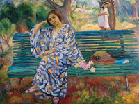 On The Green Bank, Sanary By Henri Lebasque Phoenix 4x3
