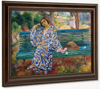 On The Green Bank, Sanary By Henri Lebasque Phoenix 4x3