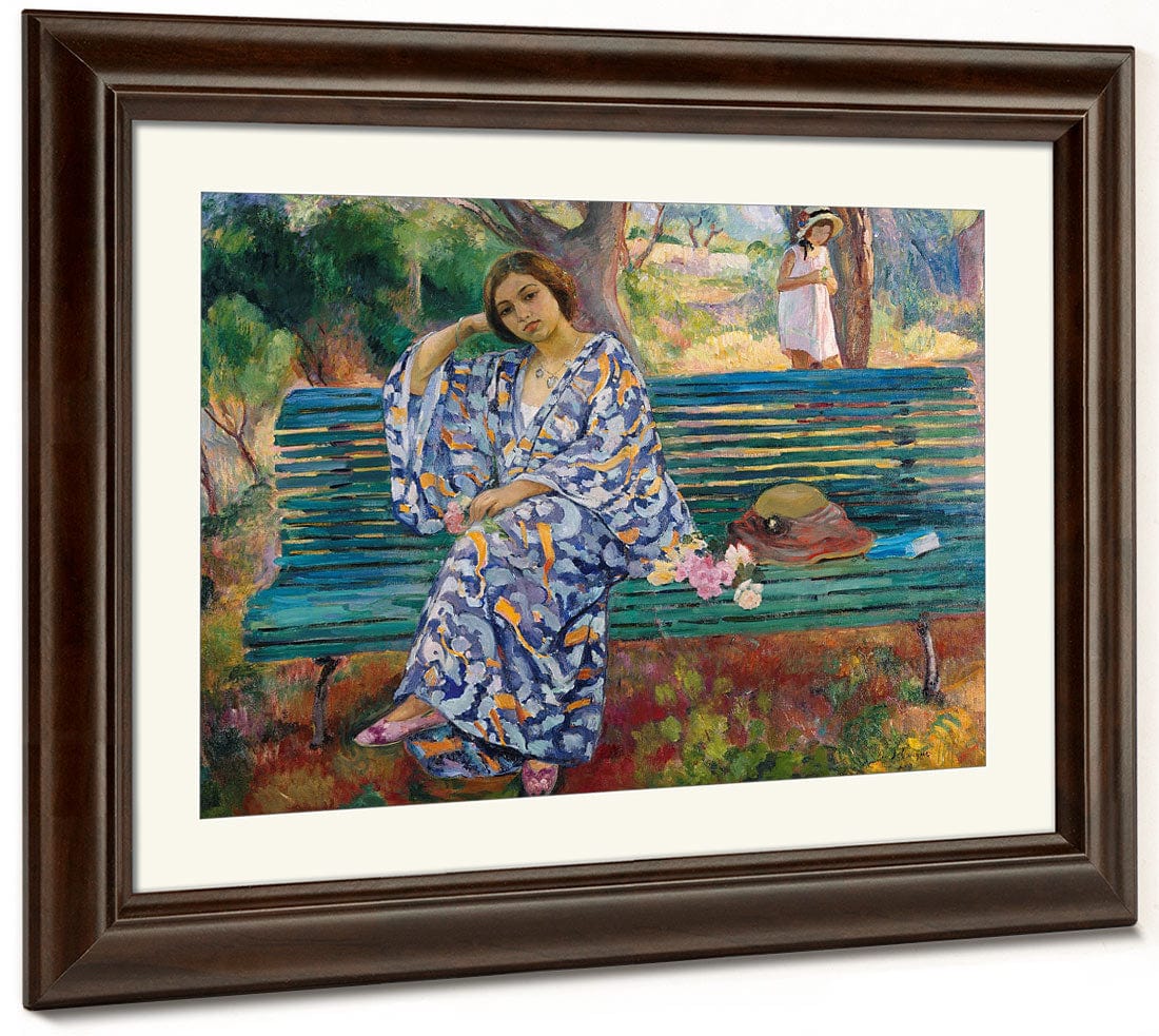 On The Green Bank, Sanary By Henri Lebasque Phoenix 4x3