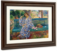 On The Green Bank, Sanary By Henri Lebasque Phoenix 4x3