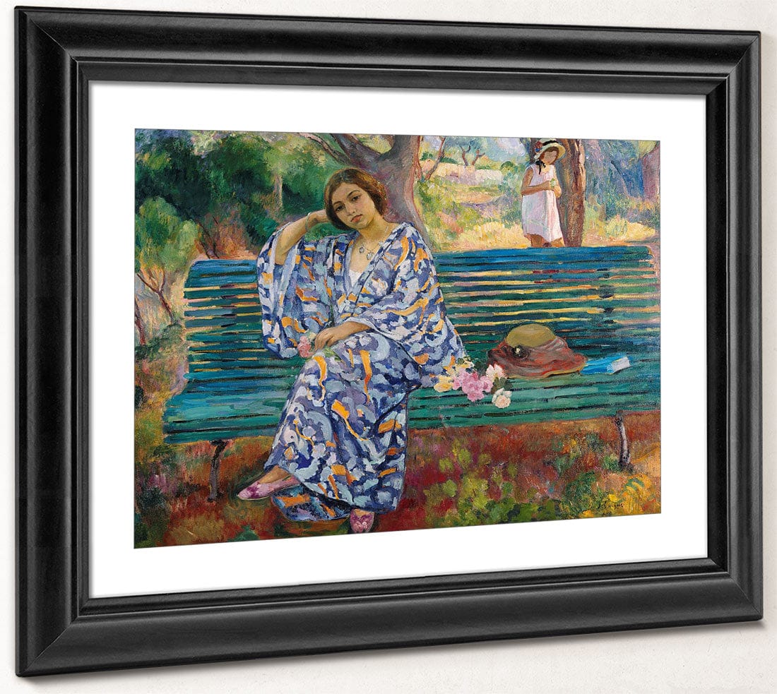 On The Green Bank, Sanary By Henri Lebasque Phoenix 4x3