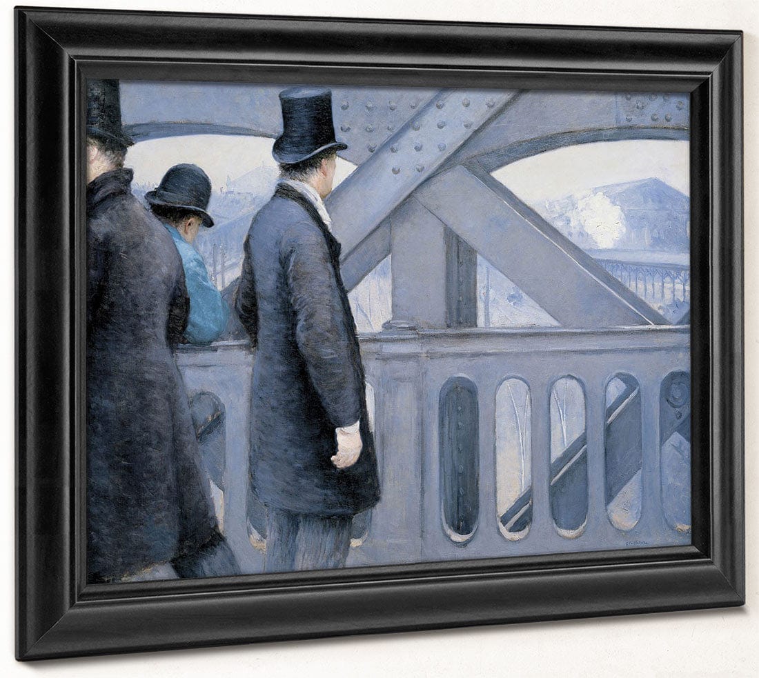 On The Pont De L'europe By Gustave Caillebotte Phoenix 4x3