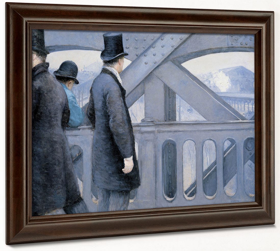 On The Pont De L'europe By Gustave Caillebotte Phoenix 4x3