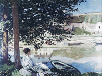 On The Seine At Bennecourt By Claude Monet Phoenix 4x3