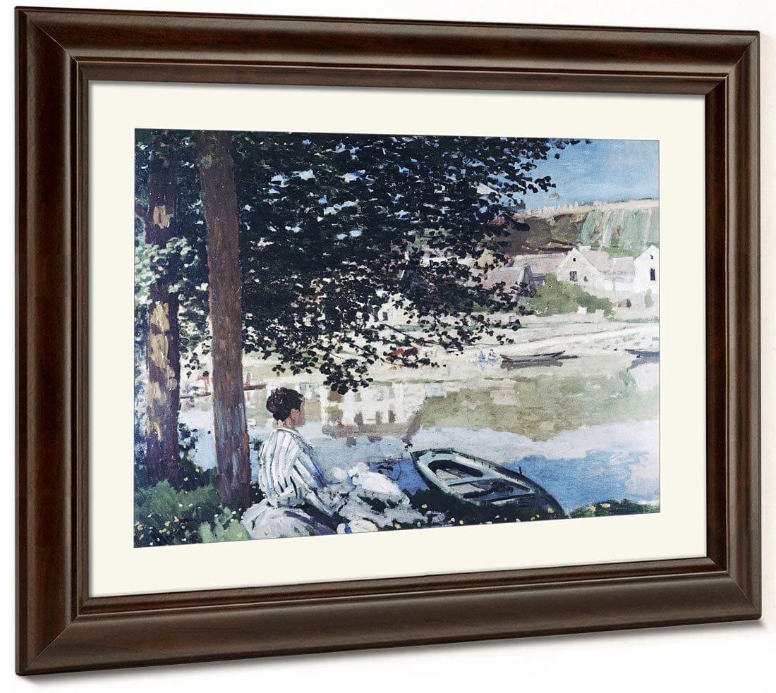 On The Seine At Bennecourt By Claude Monet Phoenix 4x3