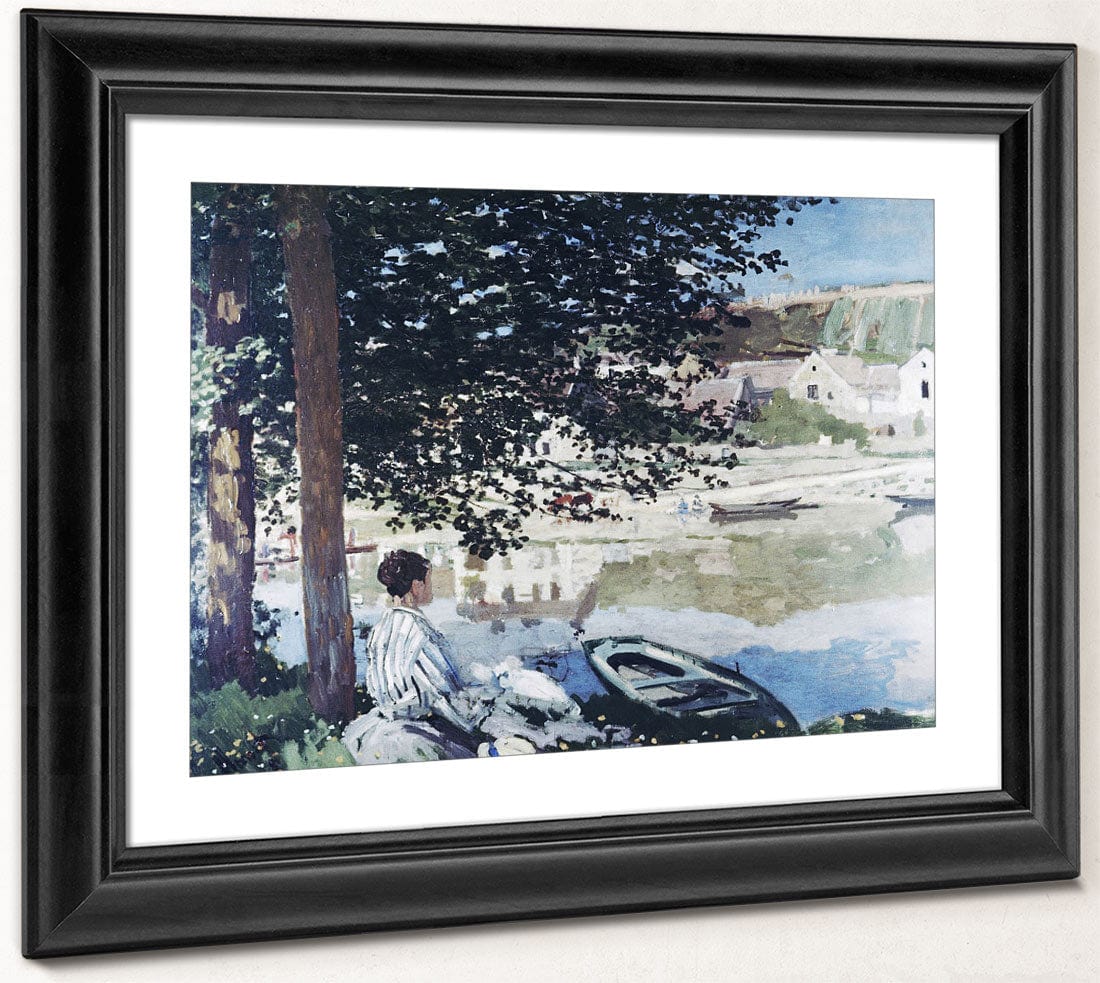 On The Seine At Bennecourt By Claude Monet Phoenix 4x3