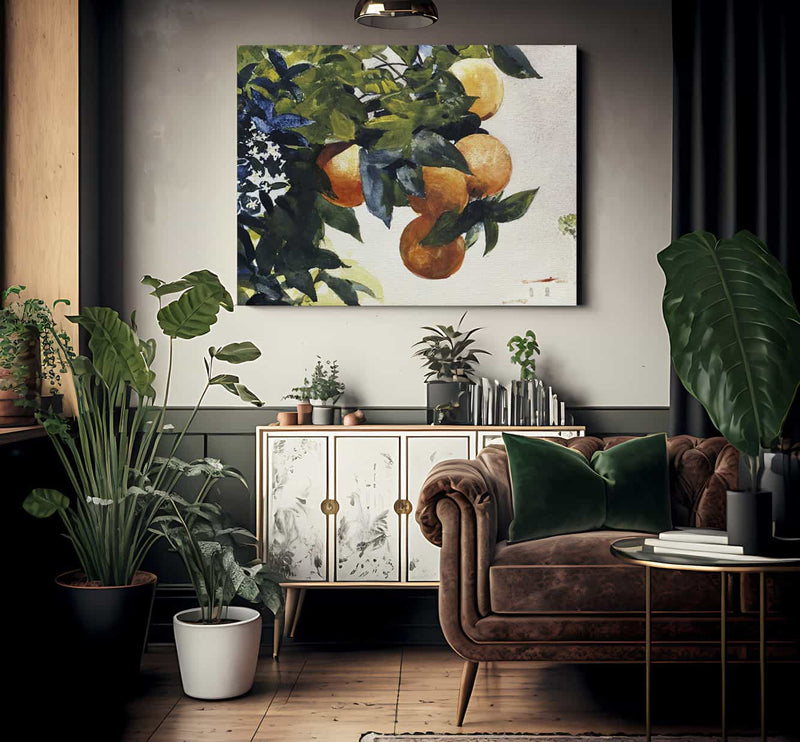 Oranges On A Branch By Winslow Homer Phoenix 4x3