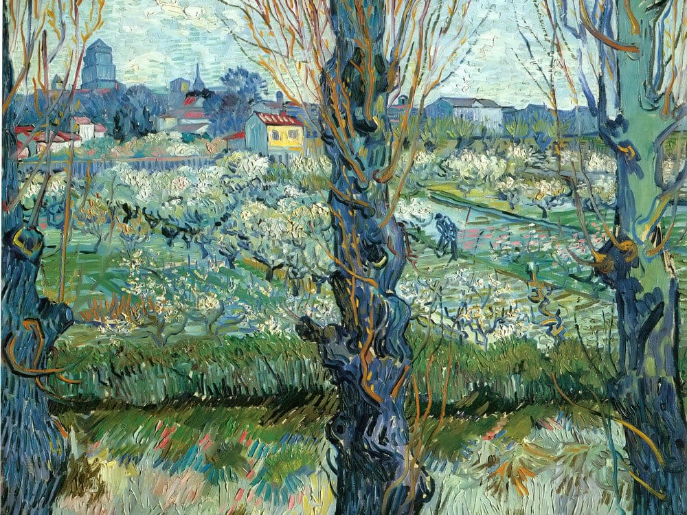 Orchard In Blossom With View Of Arles By Vincent Van Gogh Phoenix 4x3
