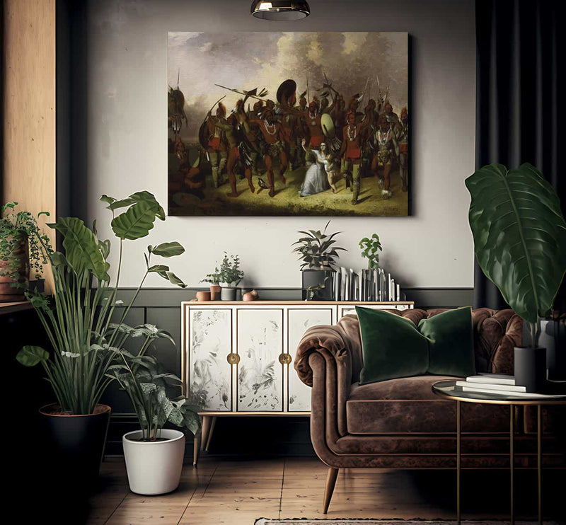 Osage Scalp Dance By John Mix Stanley Phoenix 4x3