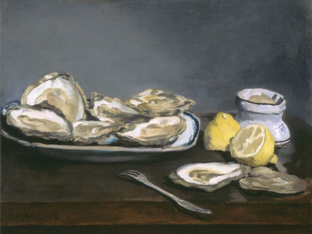Oysters By Edouard Manet Phoenix 4x3
