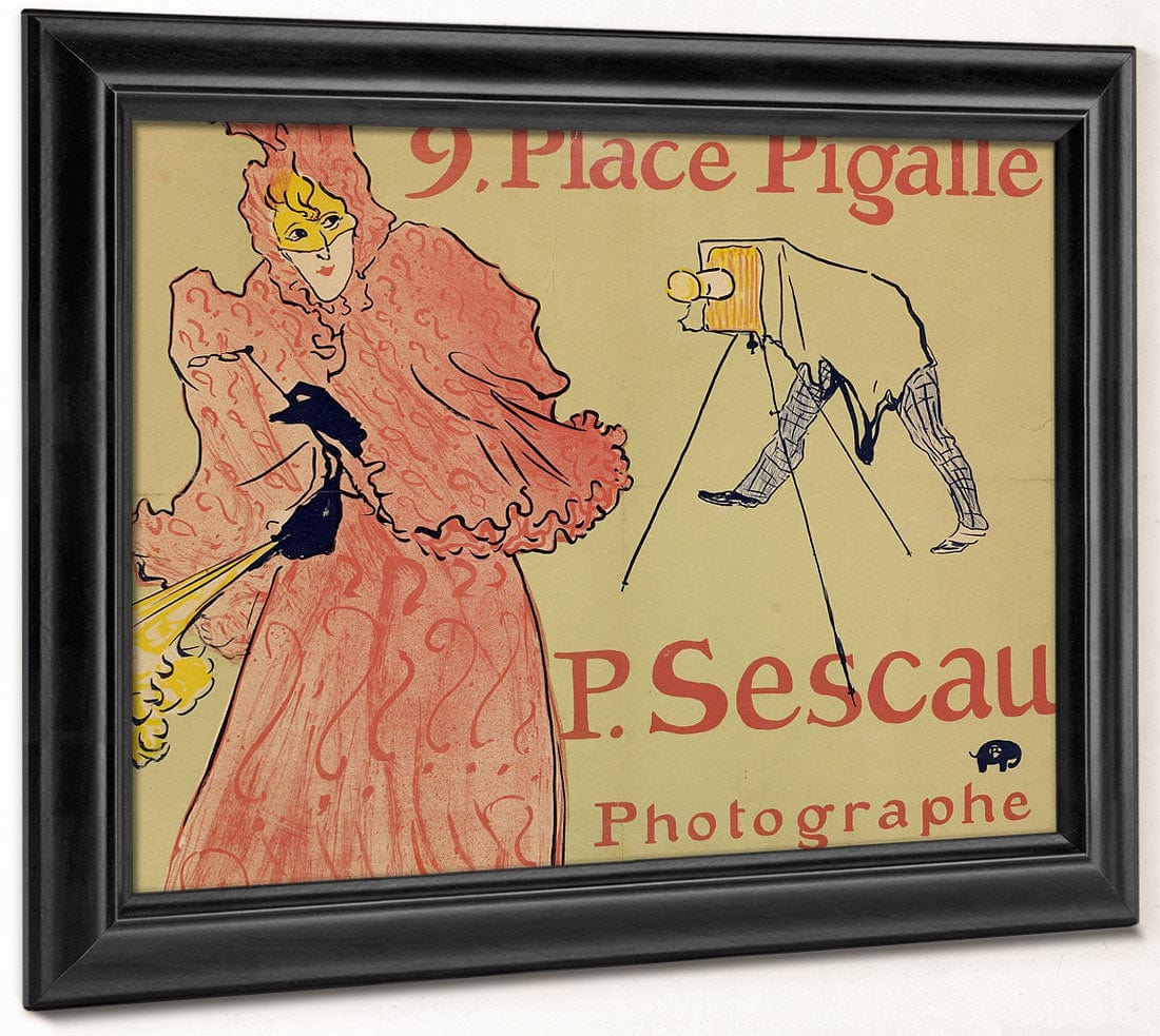 P. Sescau, Photographer By Henri Marie Raymond De Toulouse Lautrec Monfa Phoenix 4x3
