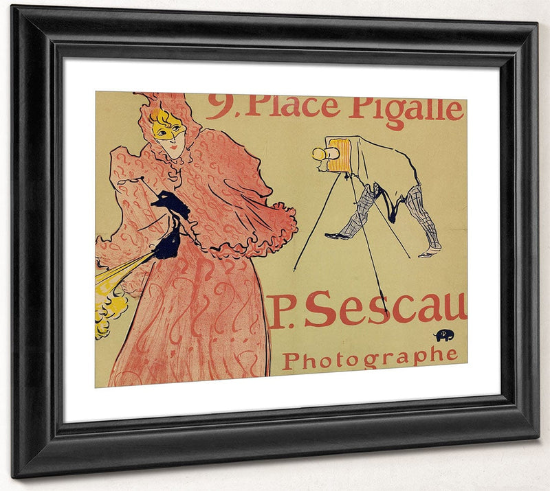 P. Sescau, Photographer By Henri Marie Raymond De Toulouse Lautrec Monfa Phoenix 4x3