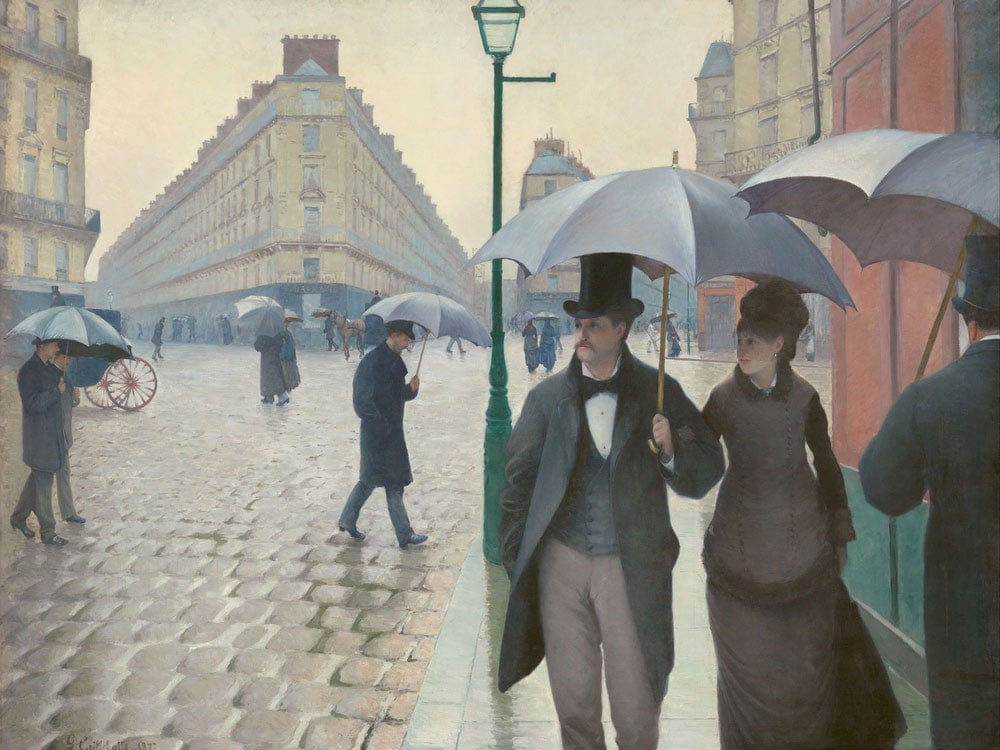 Paris Street, A Rainy Day By Gustave Caillebotte Phoenix 4x3