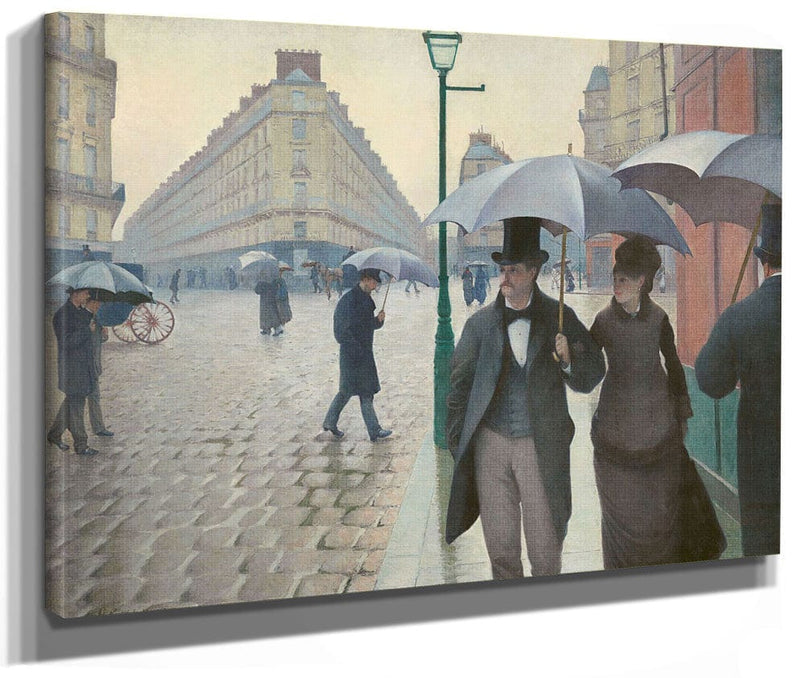 Paris Street, A Rainy Day By Gustave Caillebotte Phoenix 4x3
