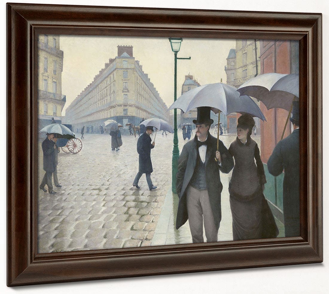 Paris Street In Rainy Weather By Gustave Caillebotte Phoenix 4x3