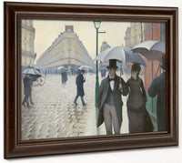 Paris Street In Rainy Weather By Gustave Caillebotte Phoenix 4x3