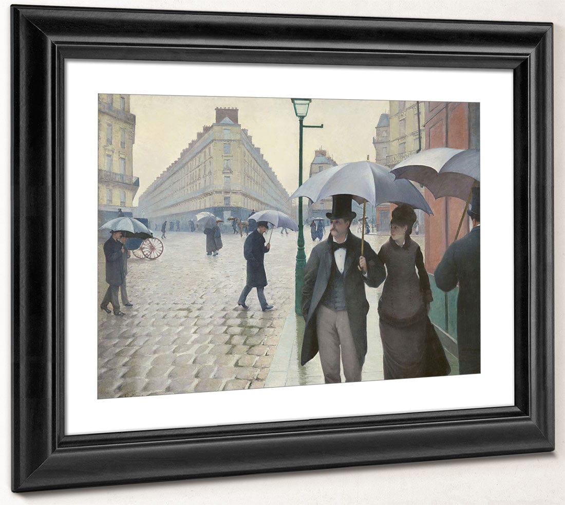 Paris Street In Rainy Weather By Gustave Caillebotte Phoenix 4x3