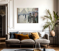 Paris Street In Rainy Weather By Gustave Caillebotte Phoenix 4x3