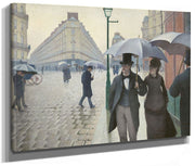 Paris Street In Rainy Weather By Gustave Caillebotte Phoenix 4x3