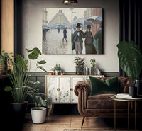 Paris Street In Rainy Weather By Gustave Caillebotte Phoenix 4x3