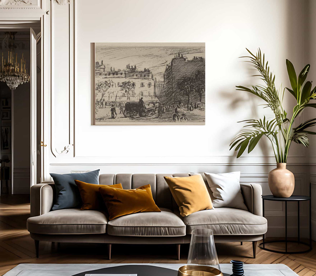 Paris Street Scene By Robert Henri Phoenix 4x3