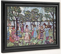 Park By The Sea By Maurice Brazil Prendergast Phoenix 4x3