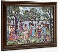 Park By The Sea By Maurice Brazil Prendergast Phoenix 4x3