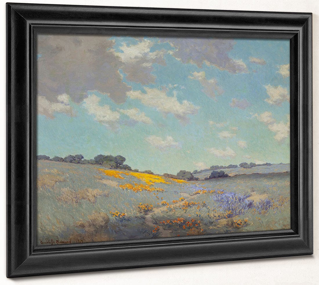 Patch Of Poppies By Granville Seymour Redmond Phoenix 4x3