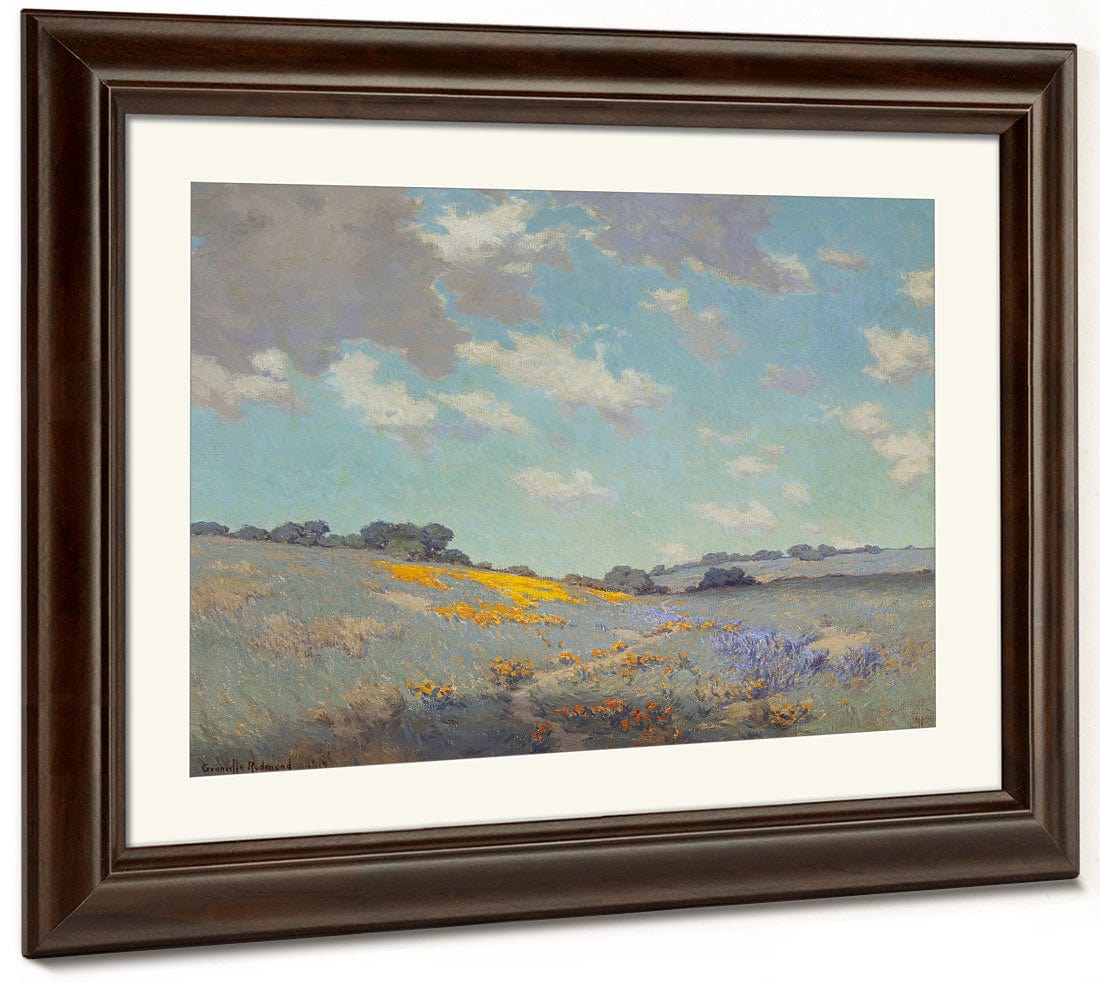 Patch Of Poppies By Granville Seymour Redmond Phoenix 4x3