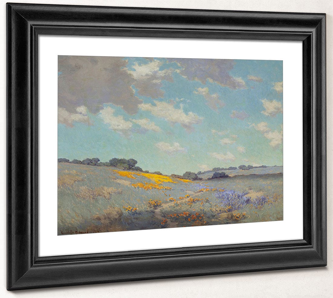 Patch Of Poppies By Granville Seymour Redmond Phoenix 4x3