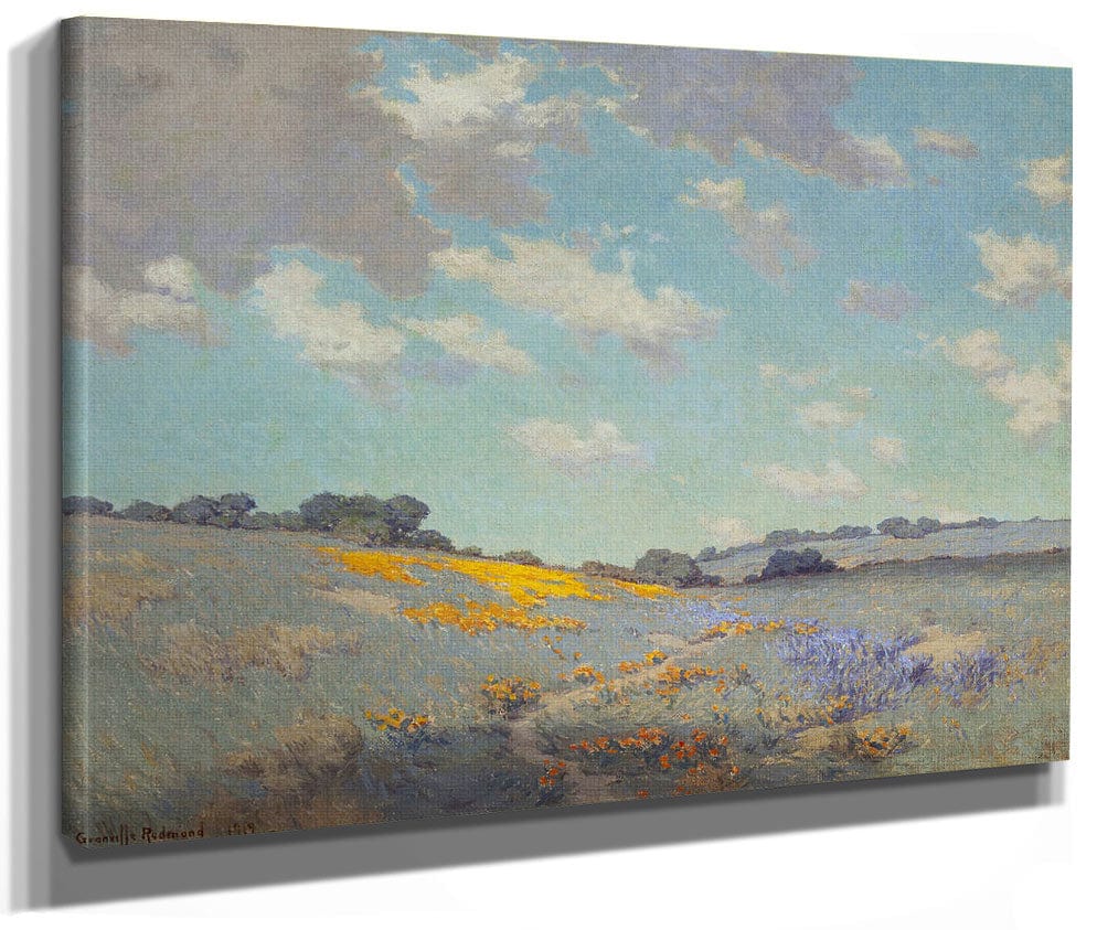 Patch Of Poppies By Granville Seymour Redmond Phoenix 4x3