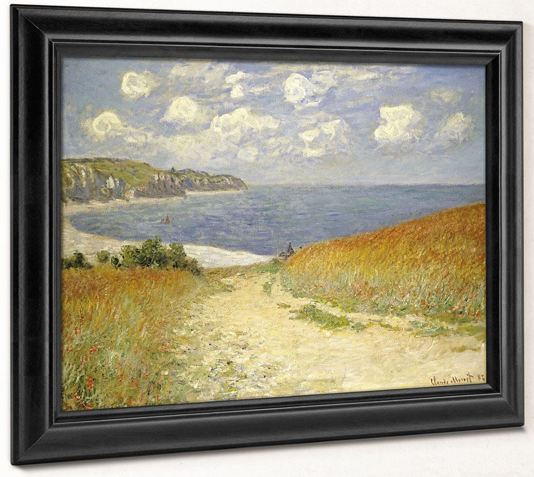 Path In The Wheat At Pourville By Claude Monet Phoenix 4x3