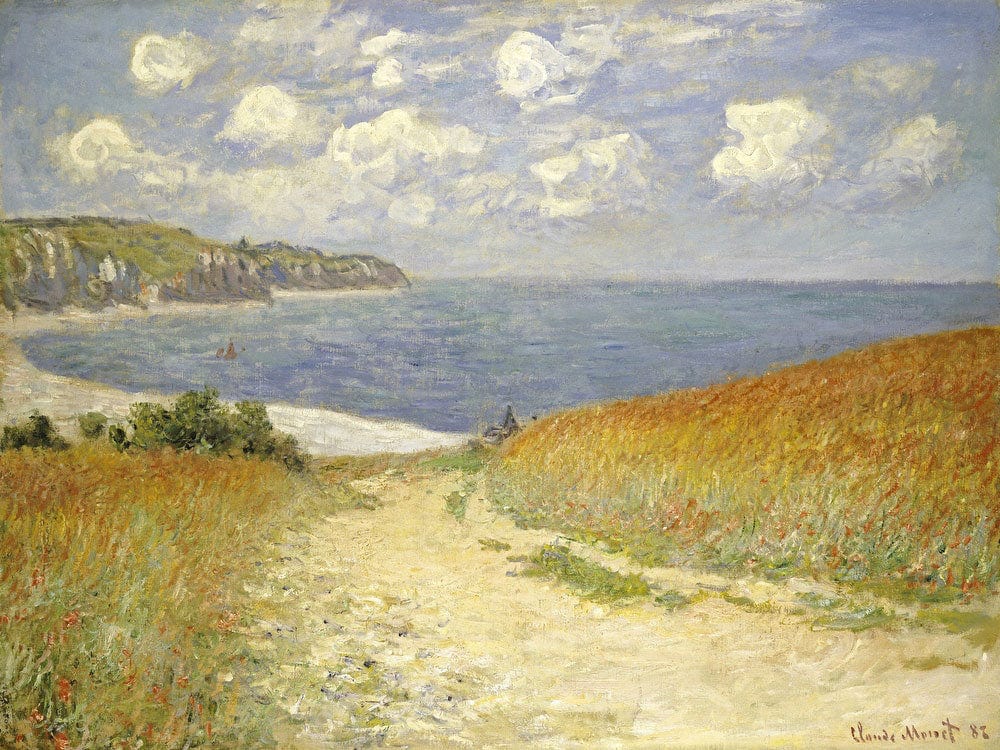 Path In The Wheat At Pourville By Claude Monet Phoenix 4x3