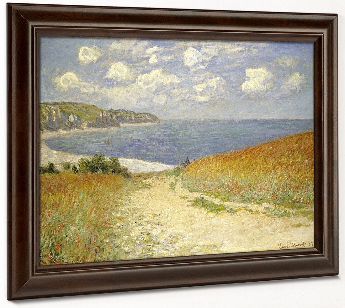 Path In The Wheat At Pourville By Claude Monet Phoenix 4x3